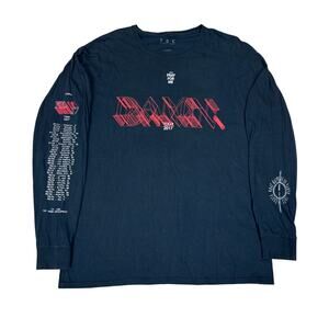 Kendrick Lamar Damn Pray For Me Tour Long Sleeve Shirt Men's Large